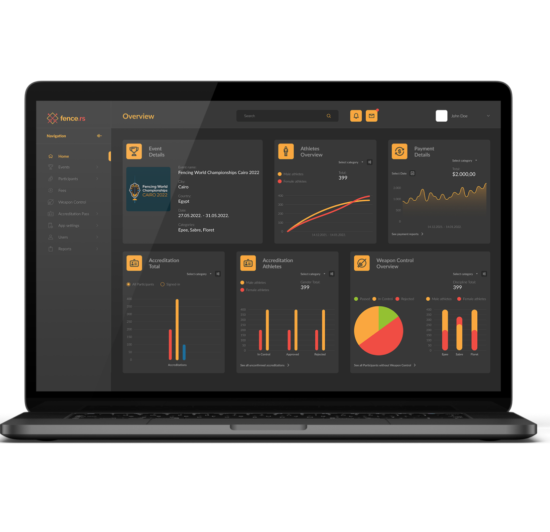 Fencers Laptop Preview